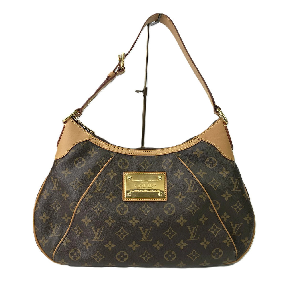 LOUIS VUITTON Thames Handbag Monogram Brown